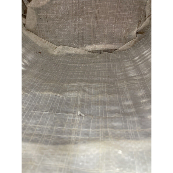 Wicker VTG Hamper Basket W/Lid Rope Accent Lined - Picture 11 of 11